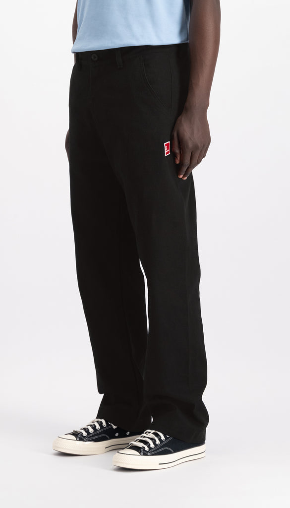 Seamless Chino Trousers Black