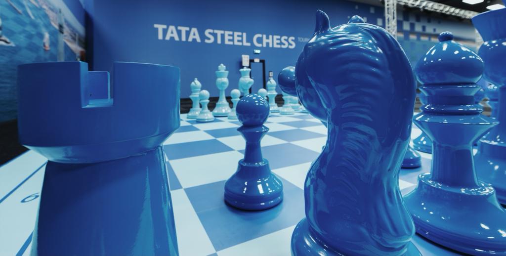 XXL Freddy Chess Set / Tata Chess Tournament