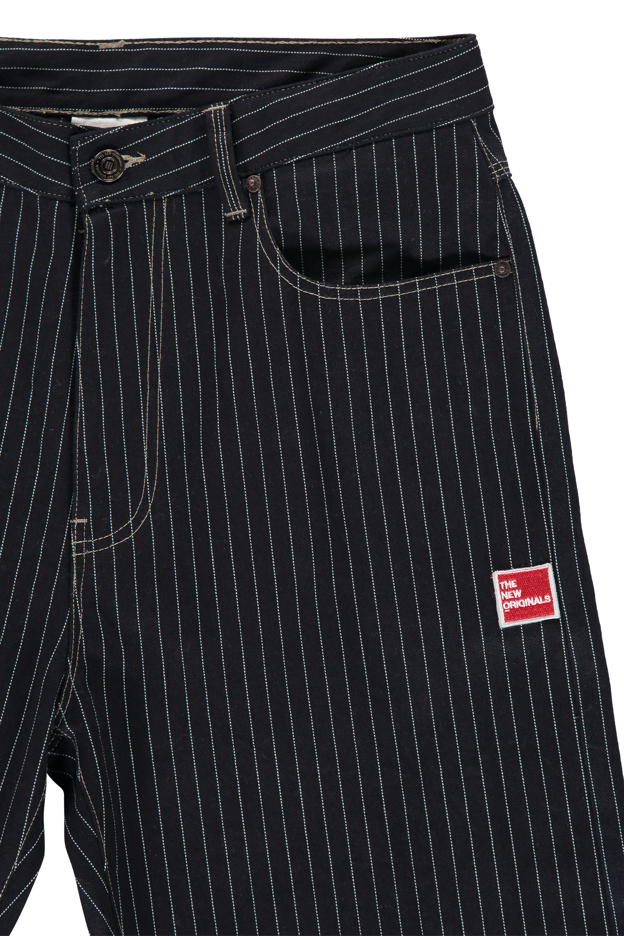 Pinstripe 2025 mens jeans