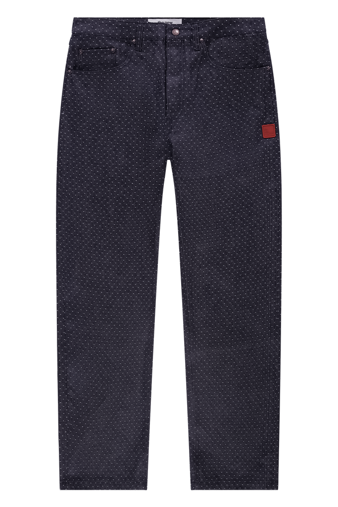 9-Dots Baggy Jeans Raw Denim