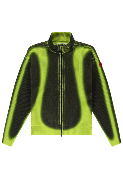 Fisherman Zip Up Crewneck Lime Punch/Black – THE NEW ORIGINALS