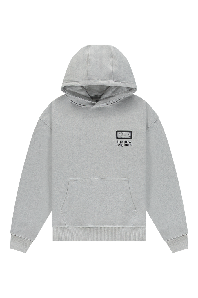 Speaker Hoodie Light Grey Melange