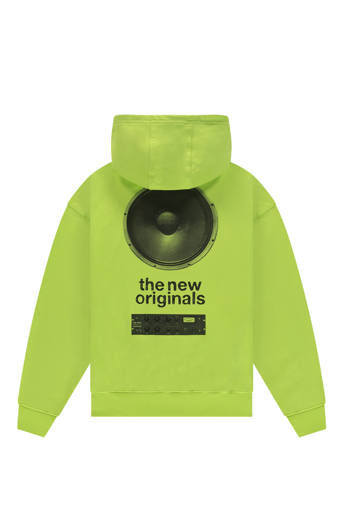 Speaker Hoodie Lime Punch