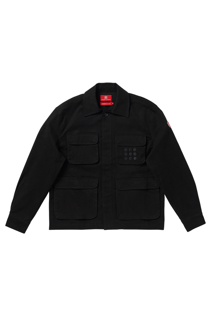 Multi Pocket Jacket Black