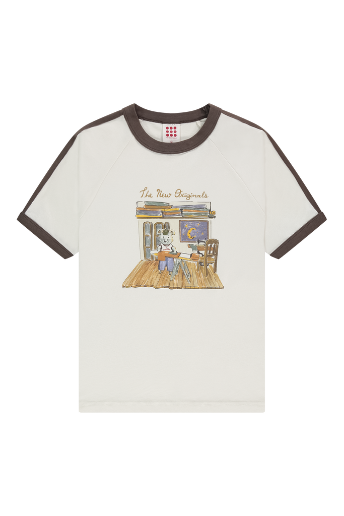 Workmouse Graphic Tee White Alyssum