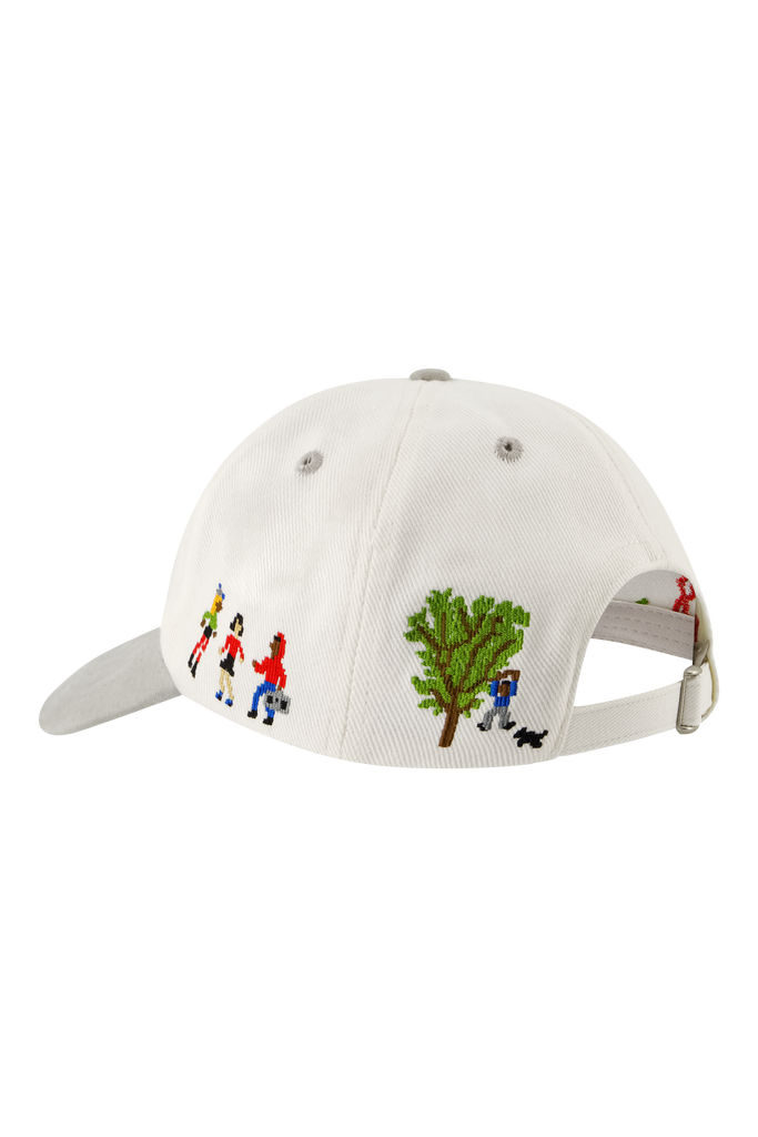 Block Party Cap White Alyssum/Light Grey