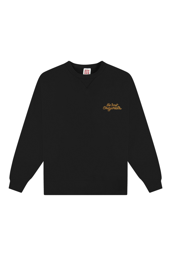 Butterfly Crewneck Black