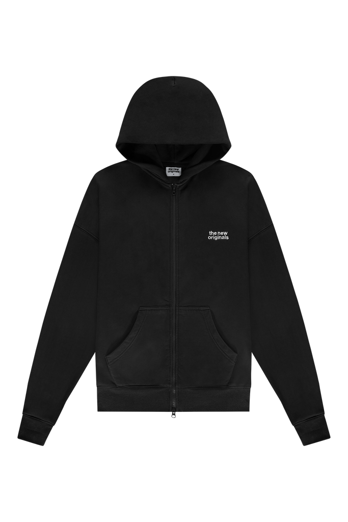 CATNA Zip Up Hoodie Black