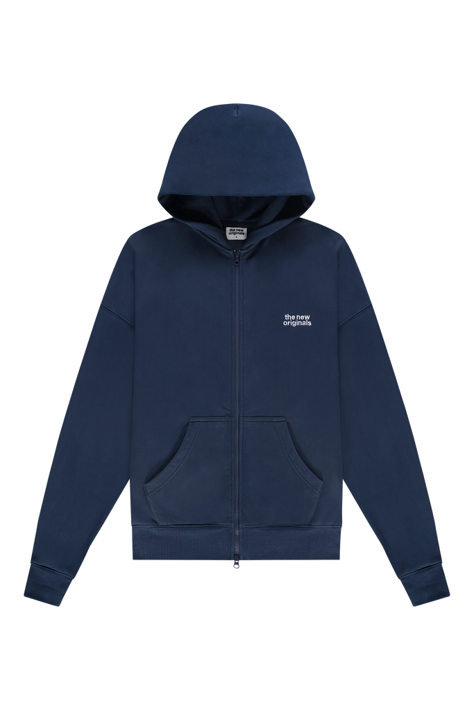 CATNA Zip Up Hoodie Navy