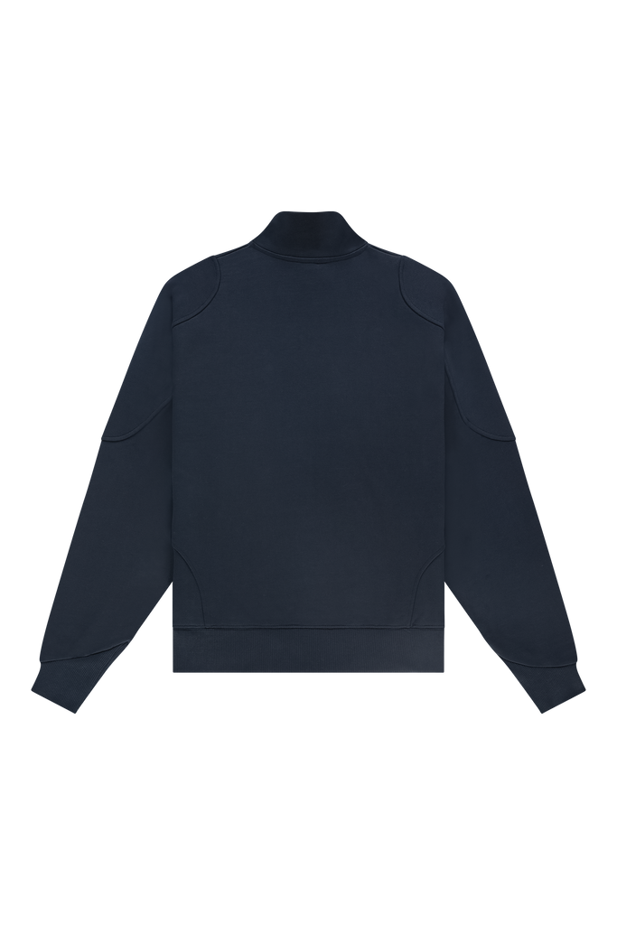 Emblem Half-Zip Sweater Navy