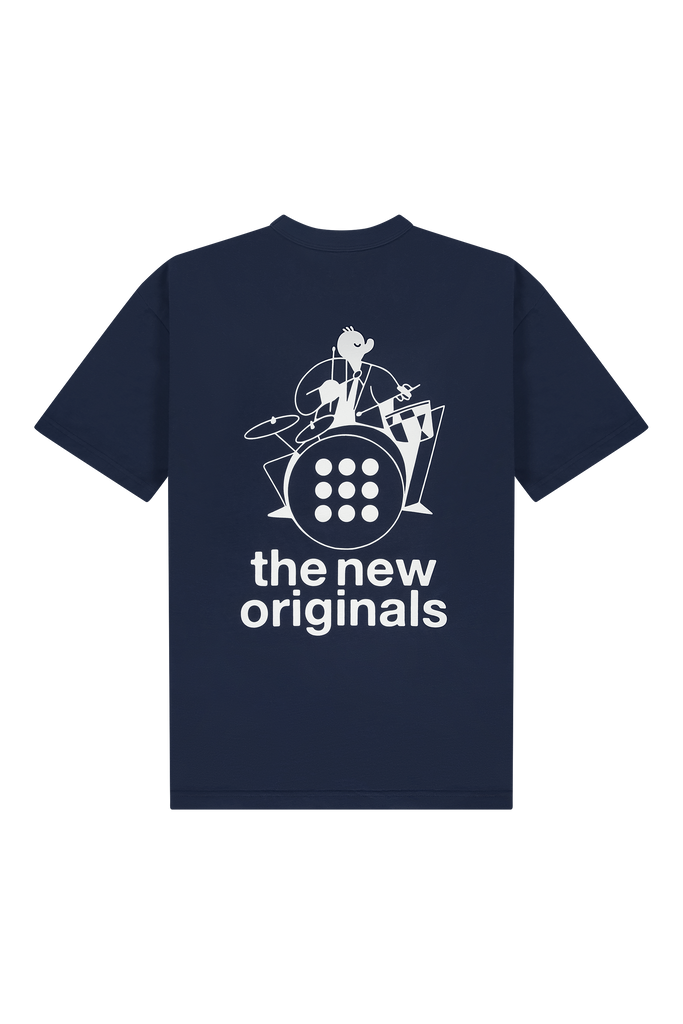 Freddy Jazzband Tee Stock Navy