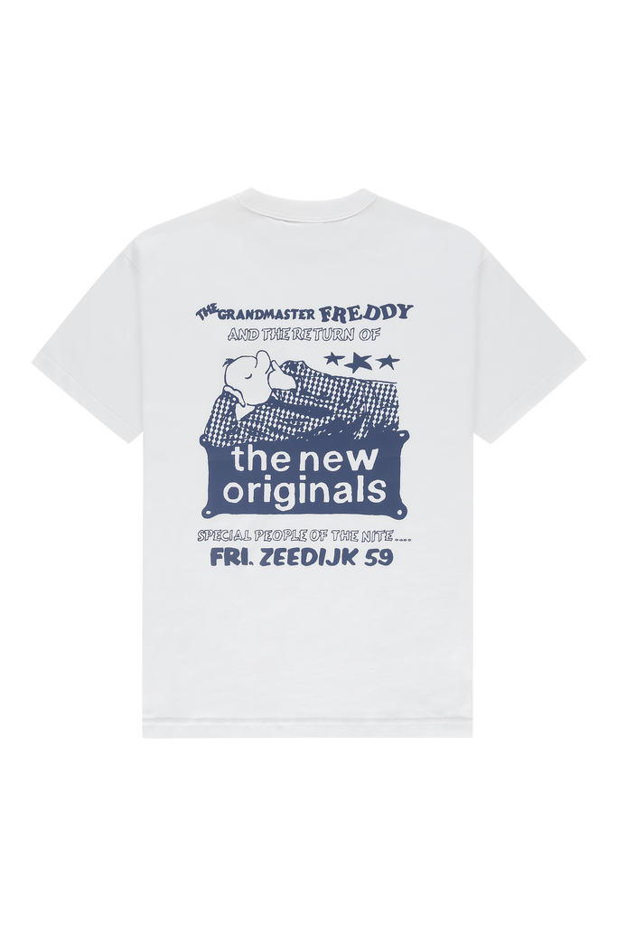 Grandmaster Freddy Tee White