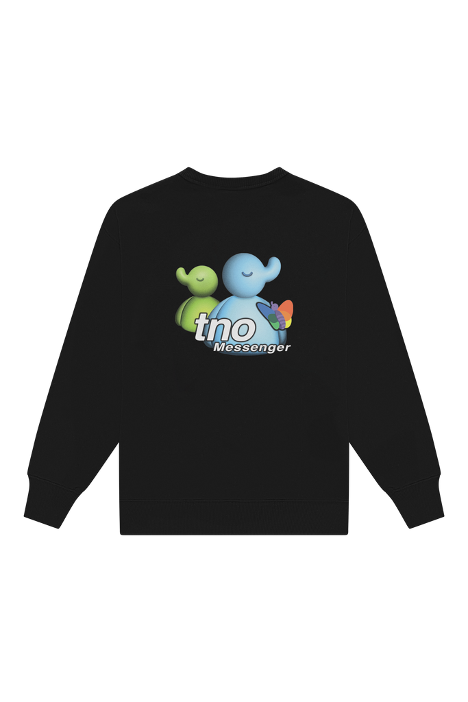 TNO Messenger Crewneck Black