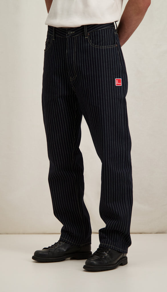 Women's Plus Hickory Stripe Carpenter Pants - Dickies US