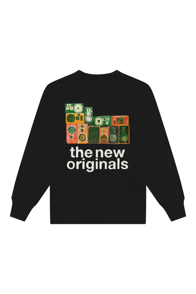 Soundsystem Crewneck Black