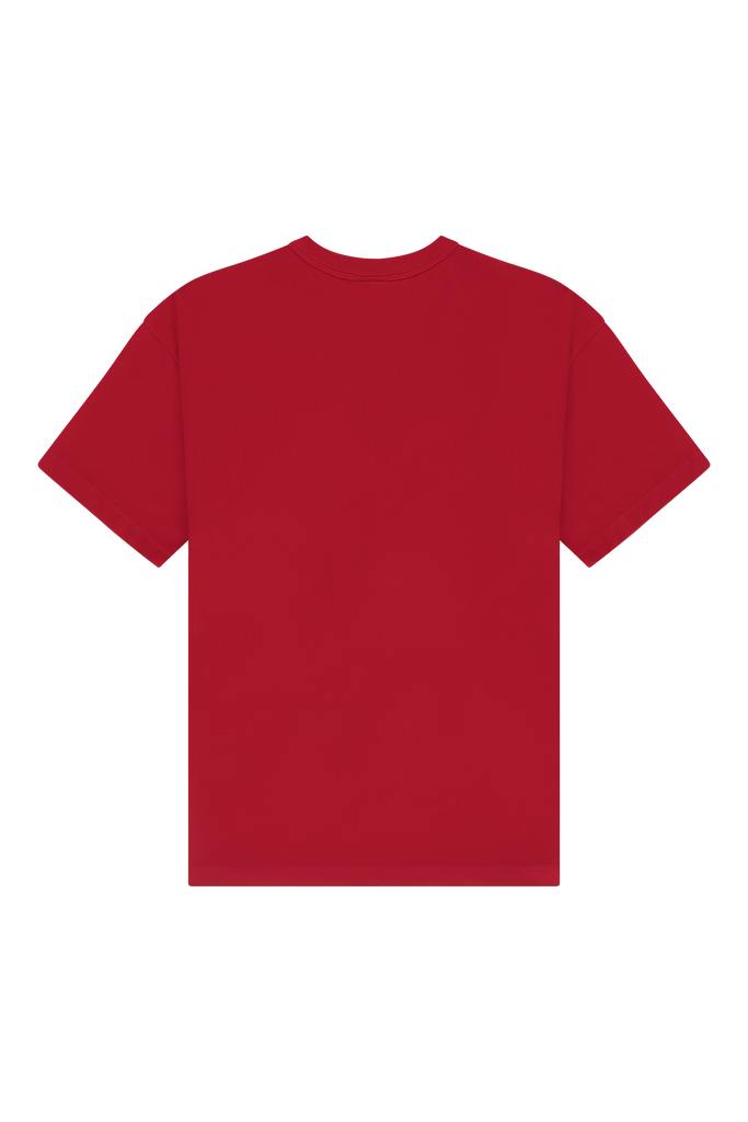 Workman Embroidered Tee Barbados Cherry