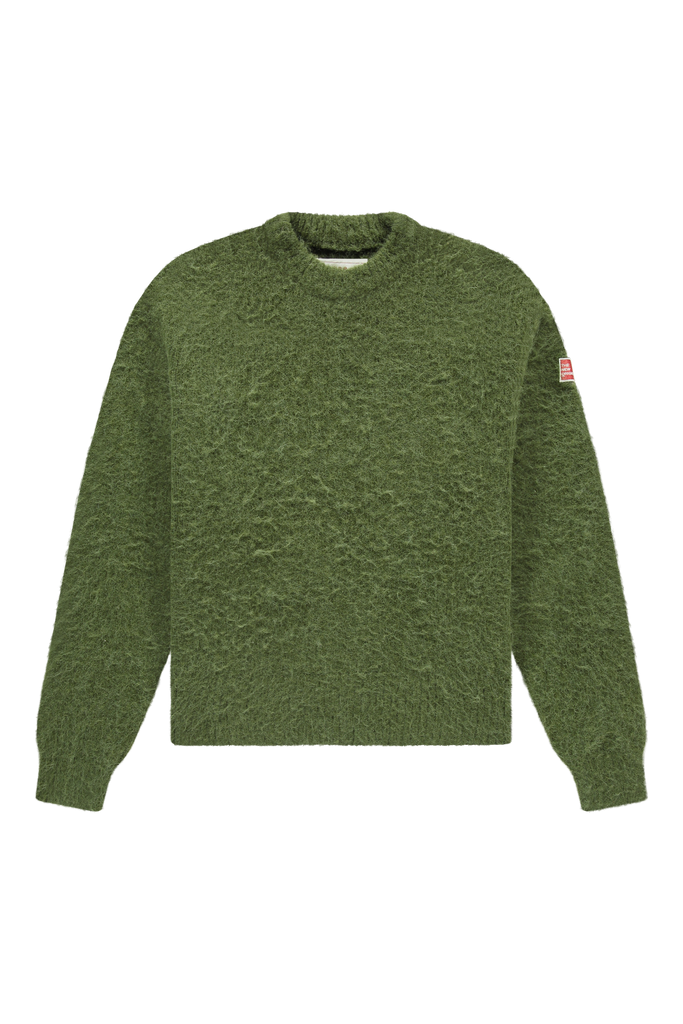 Mohair Crewneck Calla Green