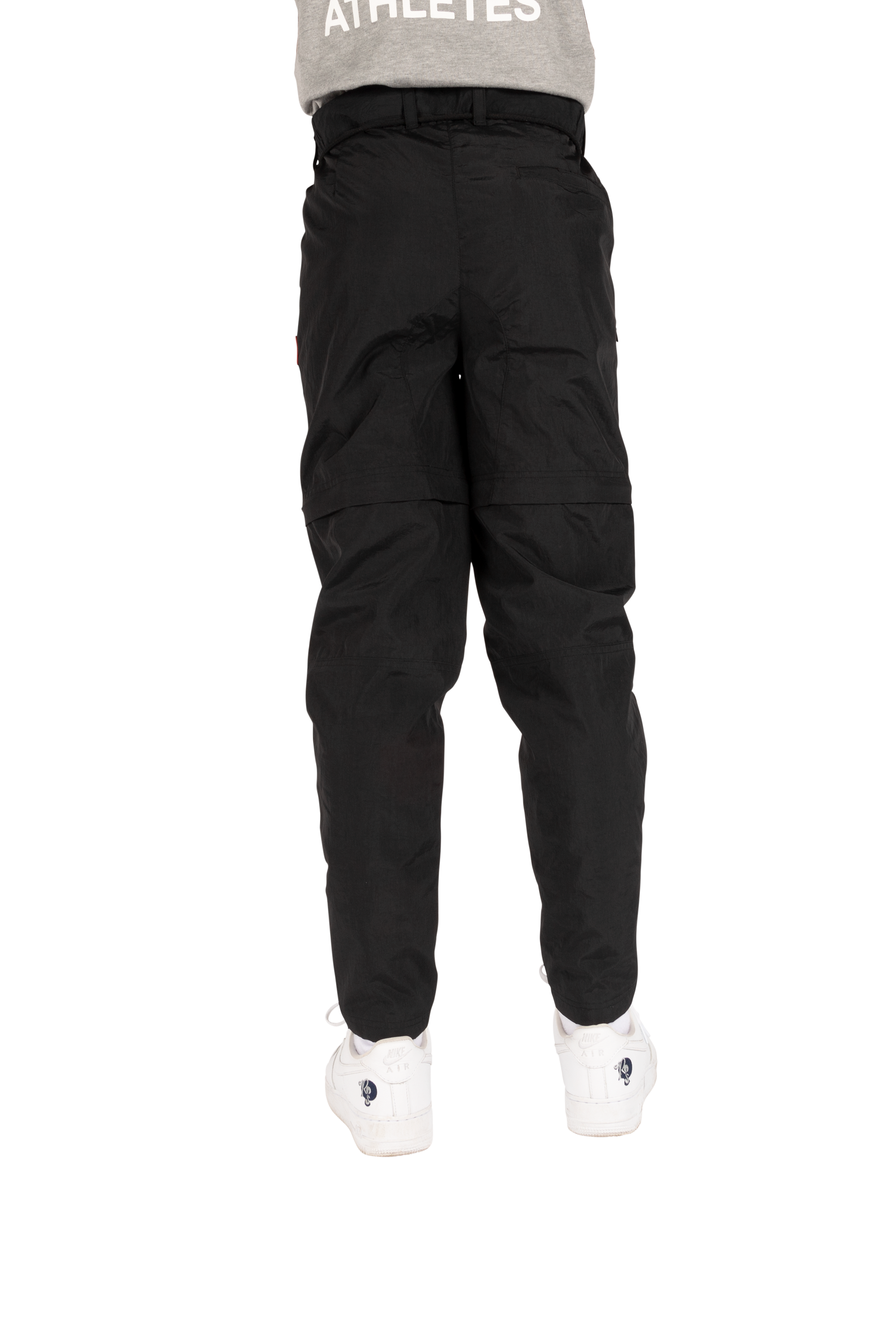 Parachute Nylon Trousers Black FW20
