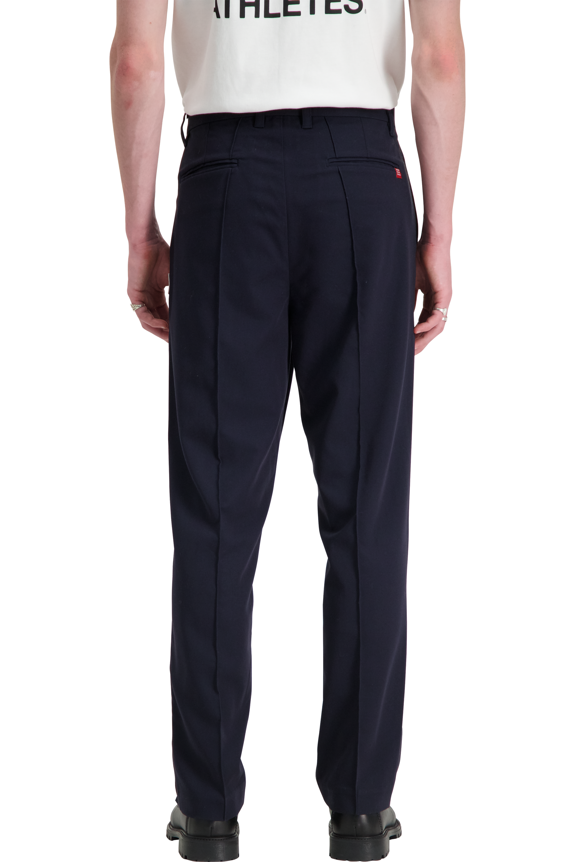 9-Dots Suit Trousers Navy