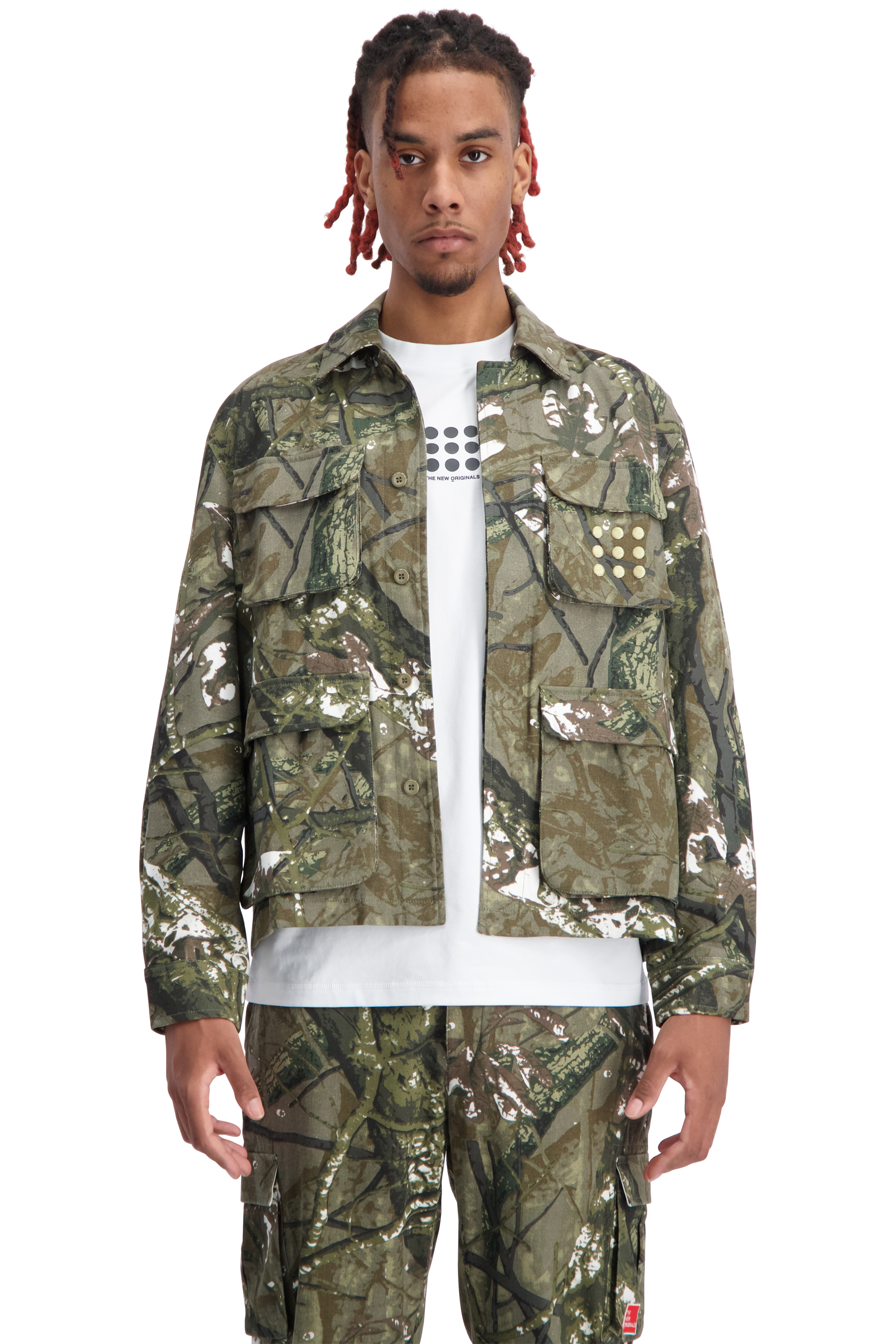 Camo windbreaker sales