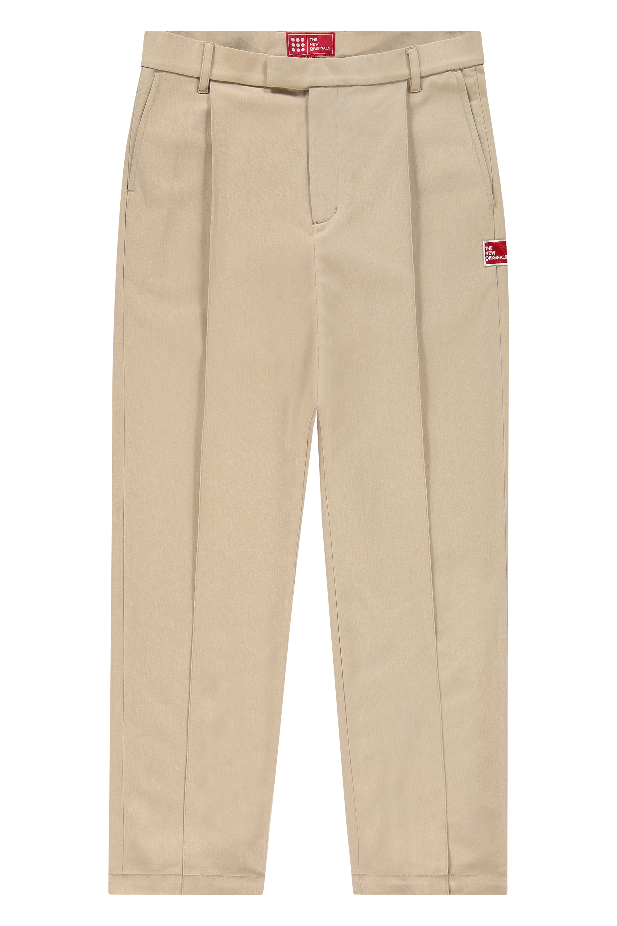 Wool Mohair Stretch Suit Pant Khaki - Calibre Menswear