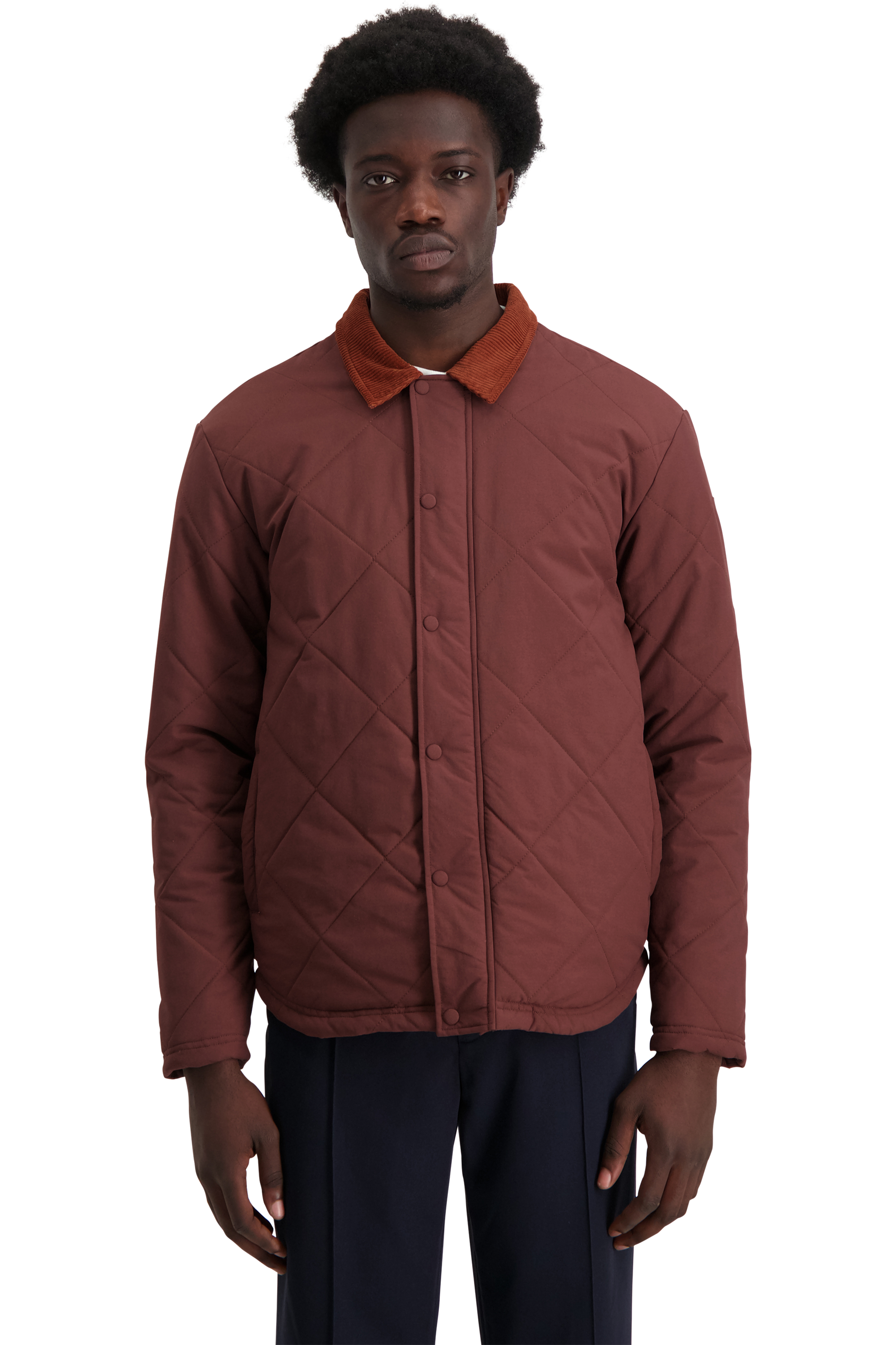 Venandi Quilted Jacket Brown THE NEW ORIGINALS